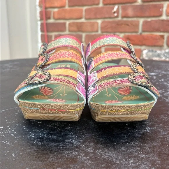 L’ARTISTE Spring Step Multicolor Women's Sandals size 36 - Picture 4 of 9